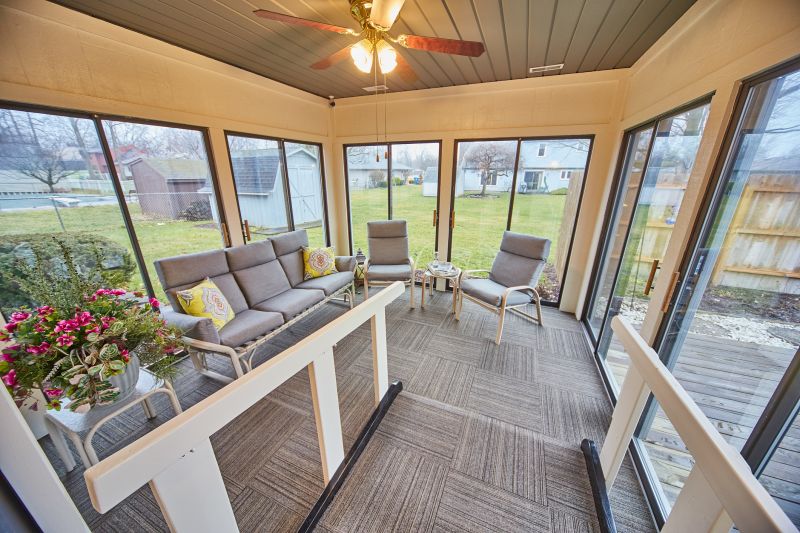 Finished Sunroom with Views
