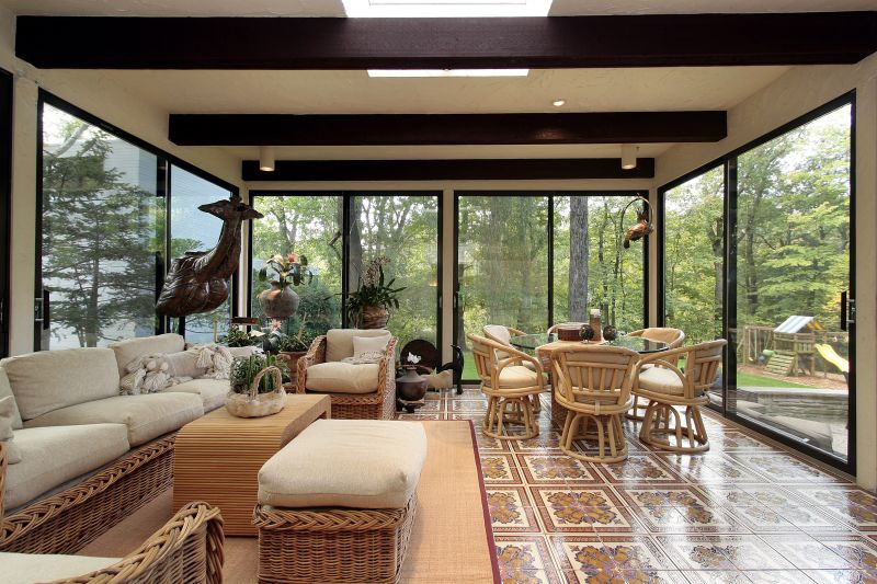 Sunroom with Scenic View